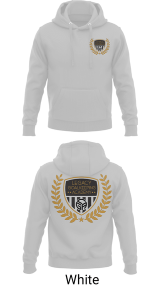 Hoodie, Legacy Goalkeeping Acadmey, Men's Soccer, Teamtime, Team time, sublimation, custom sports apparel, team uniforms, spirit wear, spiritwear, sports uniforms, custom shirts, team store, custom team store, fundraiser sports, apparel fundraiser