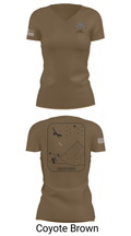 STAC, 389th MI BN (SO)(A) 69647578 Women's Short Sleeve V-neck Shirt - 8