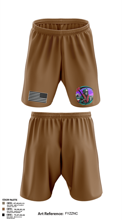 REAPERS, FT SHAFTER 63519061 Athletic Shorts With Pockets - 5