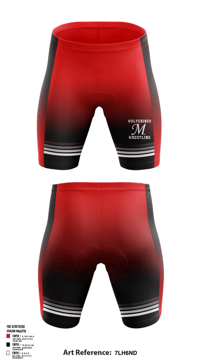 Maysville R-1 School District Wrestling 27878891 Men's Compression Shorts - 1