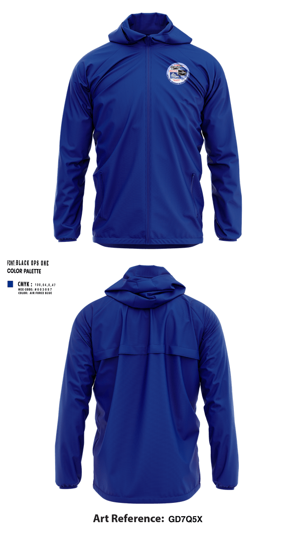 Windbreaker, POLARS, Air Force, Teamtime, Team time, sublimation, custom sports apparel, team uniforms, spirit wear, spiritwear, sports uniforms, custom shirts, team store, custom team store, fundraiser sports, apparel fundraiser