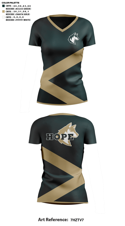Womens Short Sleeve Vneck Shirt, Hope Christian Middle School Cheer, Cheer, Teamtime, Team time, sublimation, custom sports apparel, team uniforms, spirit wear, spiritwear, sports uniforms, custom shirts, team store, custom team store, fundraiser sports, apparel fundraiser