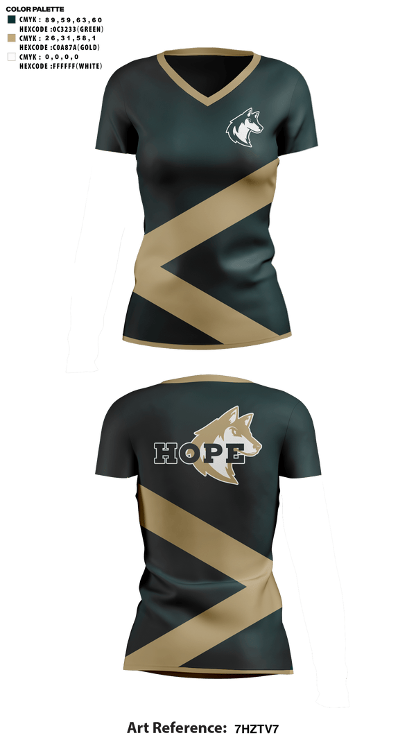 Womens Short Sleeve Vneck Shirt, Hope Christian Middle School Cheer, Cheer, Teamtime, Team time, sublimation, custom sports apparel, team uniforms, spirit wear, spiritwear, sports uniforms, custom shirts, team store, custom team store, fundraiser sports, apparel fundraiser