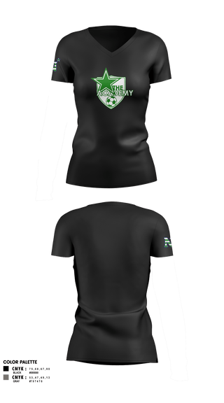Womens Short Sleeve Vneck Shirt, Lil' Shooters Starter Soccer, Men's Soccer, Teamtime, Team time, sublimation, custom sports apparel, team uniforms, spirit wear, spiritwear, sports uniforms, custom shirts, team store, custom team store, fundraiser sports, apparel fundraiser