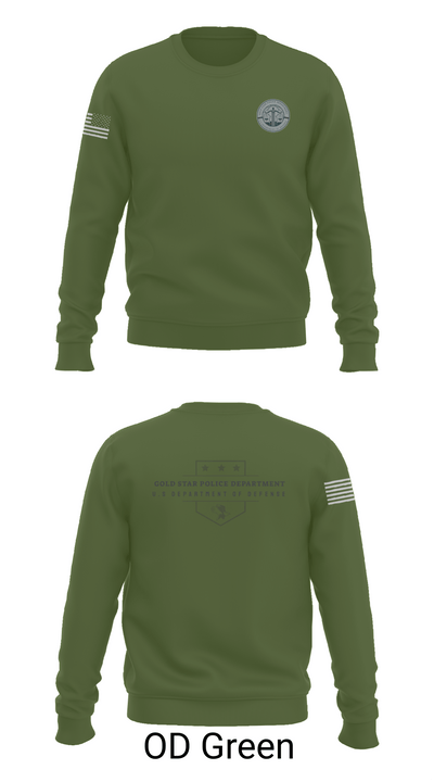 GOLD STAR POLICE DEPARTMENT 55137313 Crew Neck Sweatshirt - 43
