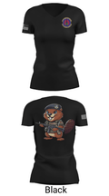 315th SFS 85031138 Women's Short Sleeve V-neck Shirt - 28