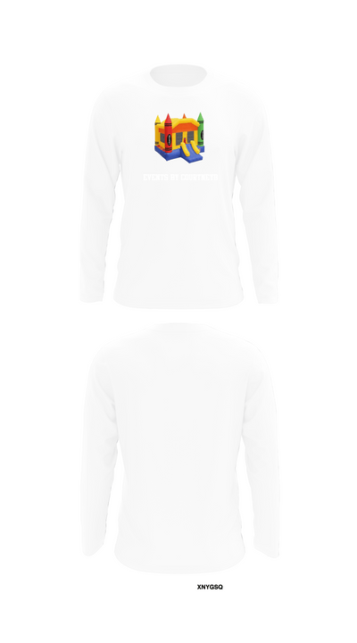 Events By CourtneyB 54190436 Long Sleeve Performance Shirt - 8