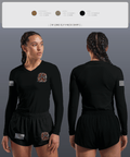 Comanche Squad 4858933 Women's Long Sleeve V-neck Shirt -1 6