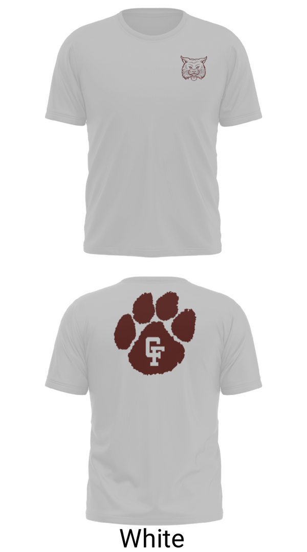 Short Sleeve Performance Shirt, Cy-Fair High School Track, Track & Field, Teamtime, Team time, sublimation, custom sports apparel, team uniforms, spirit wear, spiritwear, sports uniforms, custom shirts, team store, custom team store, fundraiser sports, apparel fundraiser