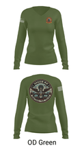 MACS 24 ATC Detachment A 44411642 Women's Long Sleeve V-neck Shirt - 57
