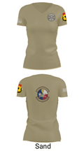 B Co 615th ASB - Tangos 38236769 Women's Short Sleeve V-neck Shirt - 88