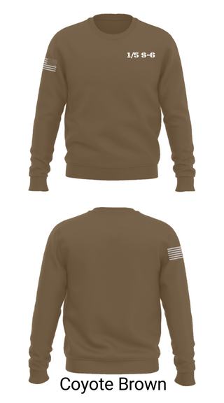 Crew Neck Sweatshirt, 1/5 S-6, Marines, Teamtime, Team time, sublimation, custom sports apparel, team uniforms, spirit wear, spiritwear, sports uniforms, custom shirts, team store, custom team store, fundraiser sports, apparel fundraiser