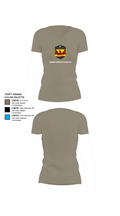 Wounded Warrior Battalion West 51783388 Women's Short Sleeve V-neck Shirt - 64