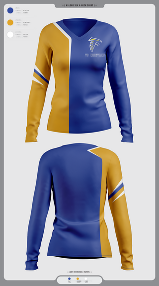 Womens Long Sleeve Vneck Shirt, Todd County High School Wrestling, Wrestling, Teamtime, Team time, sublimation, custom sports apparel, team uniforms, spirit wear, spiritwear, sports uniforms, custom shirts, team store, custom team store, fundraiser sports, apparel fundraiser