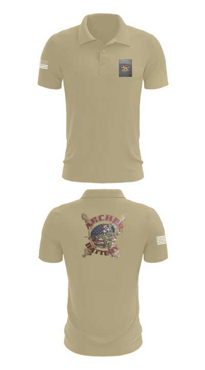 Archer Battery 2-2 FA 26774944 Short Sleeve Performance Polo - 87