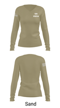 59 CECA 17310677 Women's Long Sleeve V-neck Shirt - 97
