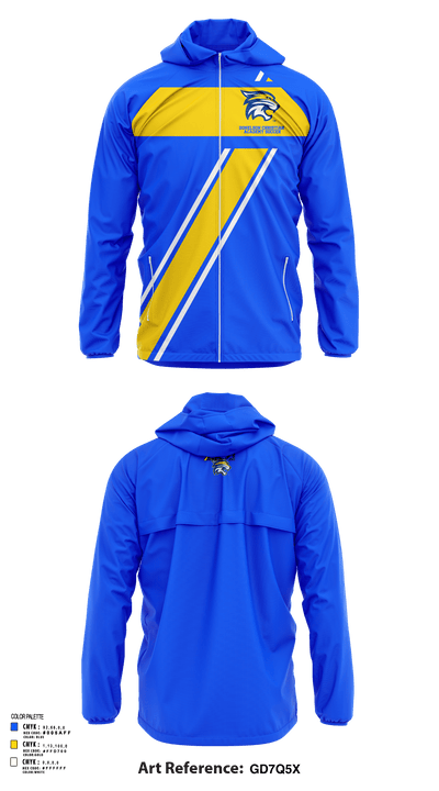Donelson Christian Academy Soccer 52053561 Windbreaker - 123