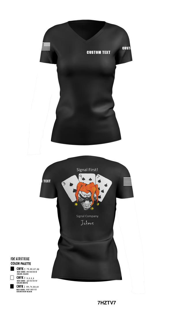 Womens Short Sleeve Vneck Shirt, 397TH SC, Army, Teamtime, Team time, sublimation, custom sports apparel, team uniforms, spirit wear, spiritwear, sports uniforms, custom shirts, team store, custom team store, fundraiser sports, apparel fundraiser