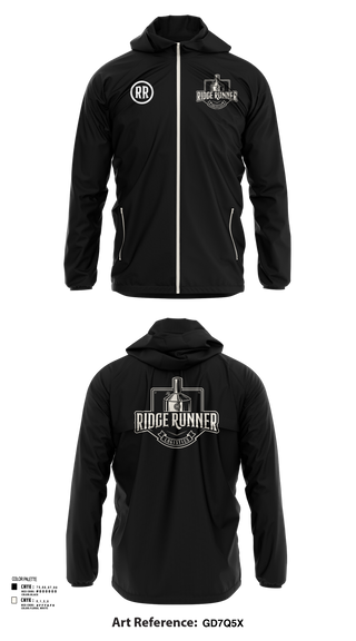 Windbreaker, RidgeRunner Logistics, , Teamtime, Team time, sublimation, custom sports apparel, team uniforms, spirit wear, spiritwear, sports uniforms, custom shirts, team store, custom team store, fundraiser sports, apparel fundraiser