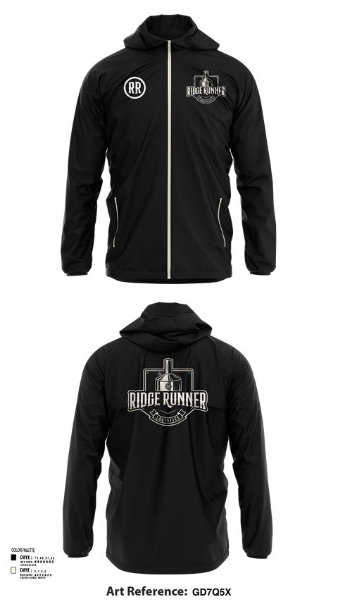 Windbreaker, RidgeRunner Logistics, , Teamtime, Team time, sublimation, custom sports apparel, team uniforms, spirit wear, spiritwear, sports uniforms, custom shirts, team store, custom team store, fundraiser sports, apparel fundraiser
