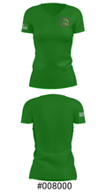 Faith Christian School Track 8170365 Women's Short Sleeve V-neck Shirt - 21