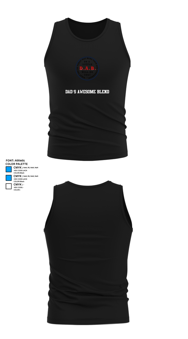 Tank Top, Dad’s Awesome Blend, , Teamtime, Team time, sublimation, custom sports apparel, team uniforms, spirit wear, spiritwear, sports uniforms, custom shirts, team store, custom team store, fundraiser sports, apparel fundraiser
