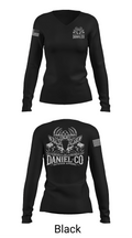 Daniel Co 76790421 Women's Long Sleeve V-neck Shirt - 35