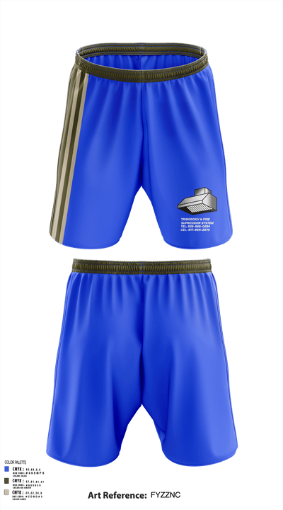 Triboro kitchen & ventilation 34118337 Athletic Shorts With Pockets - 131