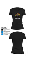 51st Chem 5478070 Women's Short Sleeve V-neck Shirt - 24