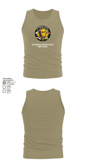 Tank Top, Dutchess County Drug Task Force, Police, Teamtime, Team time, sublimation, custom sports apparel, team uniforms, spirit wear, spiritwear, sports uniforms, custom shirts, team store, custom team store, fundraiser sports, apparel fundraiser