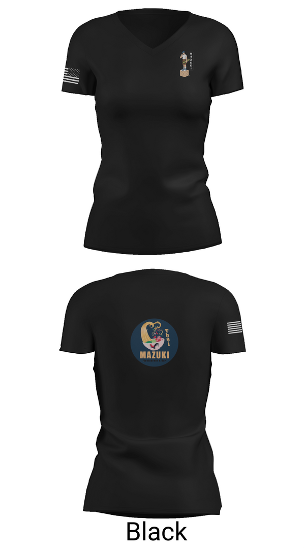 Womens Short Sleeve Vneck Shirt, Thai Mazuki, , Teamtime, Team time, sublimation, custom sports apparel, team uniforms, spirit wear, spiritwear, sports uniforms, custom shirts, team store, custom team store, fundraiser sports, apparel fundraiser