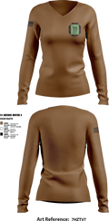 Keep It Real Self Defense 63410466 Women's Long Sleeve V-neck Shirt - 3