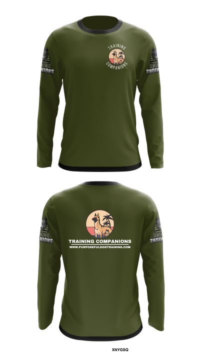 Training Companions 92508632 Long Sleeve Performance Shirt - 43