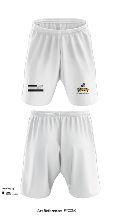 Muvit 8063137 Athletic Shorts With Pockets - 4