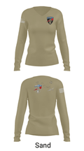 3-172 FiST 6765591 Women's Long Sleeve V-neck Shirt - 97