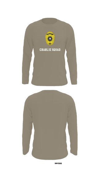 Long Sleeve Performance Shirt, Charlie Squad, Police, Teamtime, Team time, sublimation, custom sports apparel, team uniforms, spirit wear, spiritwear, sports uniforms, custom shirts, team store, custom team store, fundraiser sports, apparel fundraiser