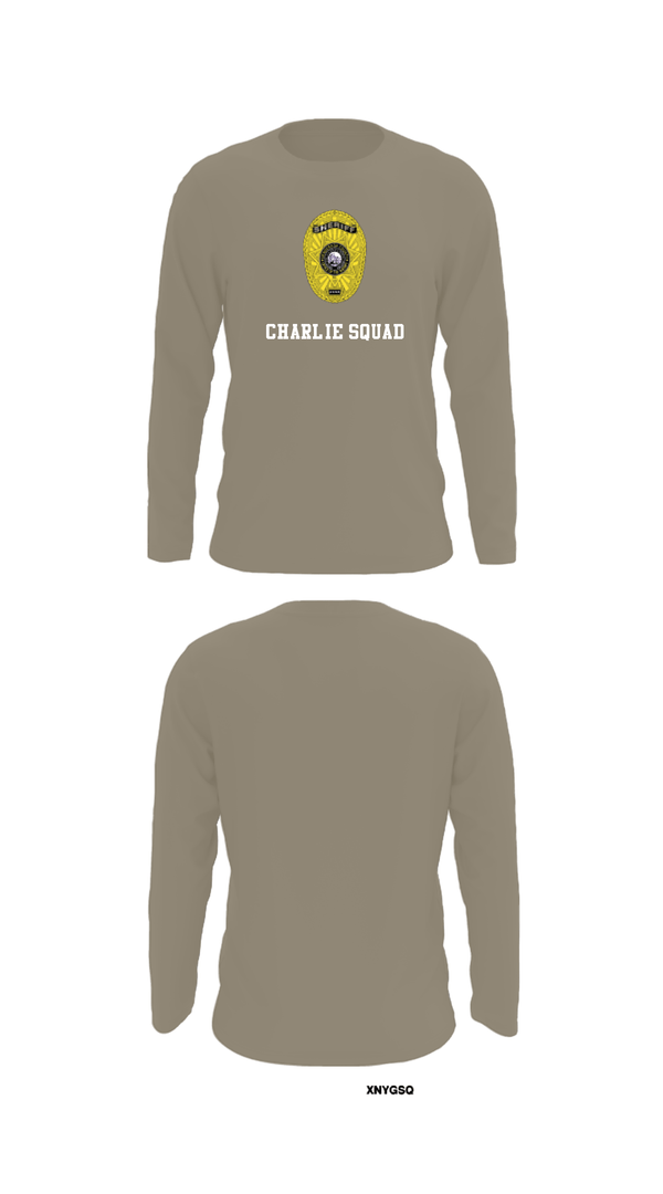 Long Sleeve Performance Shirt, Charlie Squad, Police, Teamtime, Team time, sublimation, custom sports apparel, team uniforms, spirit wear, spiritwear, sports uniforms, custom shirts, team store, custom team store, fundraiser sports, apparel fundraiser