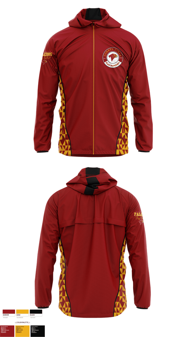Windbreaker, Falcons Girls Flag Football, , Teamtime, Team time, sublimation, custom sports apparel, team uniforms, spirit wear, spiritwear, sports uniforms, custom shirts, team store, custom team store, fundraiser sports, apparel fundraiser