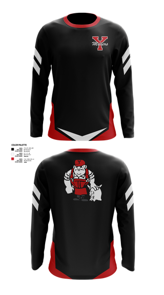 Long Sleeve Performance Shirt, Yukon High School Golf, Golf, Teamtime, Team time, sublimation, custom sports apparel, team uniforms, spirit wear, spiritwear, sports uniforms, custom shirts, team store, custom team store, fundraiser sports, apparel fundraiser