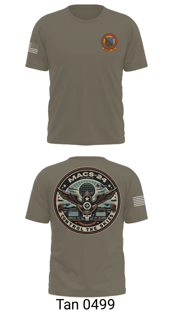 Short Sleeve Performance Shirt, MACS 24 ATC Detachment A, Marines, Teamtime, Team time, sublimation, custom sports apparel, team uniforms, spirit wear, spiritwear, sports uniforms, custom shirts, team store, custom team store, fundraiser sports, apparel fundraiser