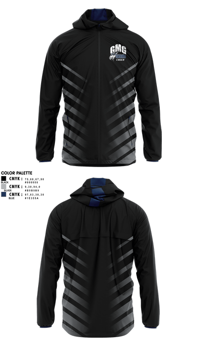 GMG Senior High School Cheer 9445649 Windbreaker - 1