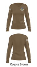 321 SMW 70680772 Women's Long Sleeve V-neck Shirt - 15