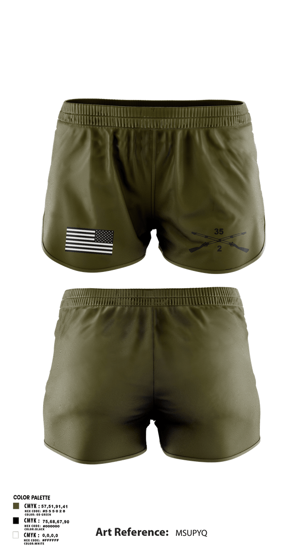 Ranger Panties, Delta Co 2-35, , Teamtime, Team time, sublimation, custom sports apparel, team uniforms, spirit wear, spiritwear, sports uniforms, custom shirts, team store, custom team store, fundraiser sports, apparel fundraiser