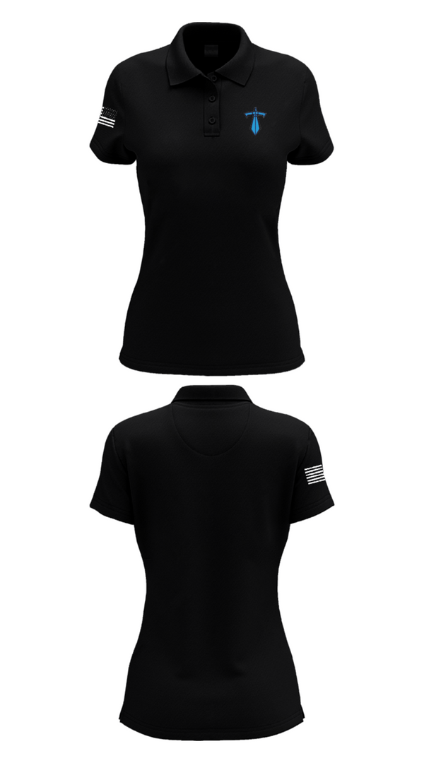 Women's Short Sleeve Performance Polo, Van Cortlandt Titans Football, Football, Teamtime, Team time, sublimation, custom sports apparel, team uniforms, spirit wear, spiritwear, sports uniforms, custom shirts, team store, custom team store, fundraiser sports, apparel fundraiser