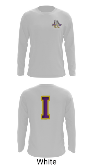 Long Sleeve Performance Shirt, Ingalls Junior High School Cross Country, Cross Country, Teamtime, Team time, sublimation, custom sports apparel, team uniforms, spirit wear, spiritwear, sports uniforms, custom shirts, team store, custom team store, fundraiser sports, apparel fundraiser