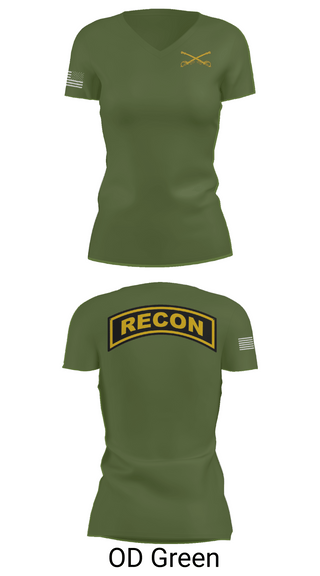 Womens Short Sleeve Vneck Shirt, Cowboy, Army, Teamtime, Team time, sublimation, custom sports apparel, team uniforms, spirit wear, spiritwear, sports uniforms, custom shirts, team store, custom team store, fundraiser sports, apparel fundraiser