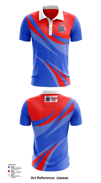 Lady Warriors 17642628 Short Sleeve Performance Polo - 123