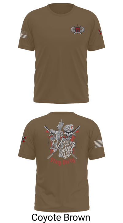 Dirty Deuce 1357112 Short Sleeve Performance Shirt - 16