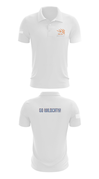 Smokey Road Middle School Basketball 30516748 Short Sleeve Performance Polo - 9