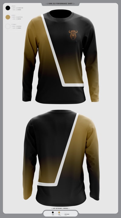 Hugo Buffaloes Tennis 74444734 Long Sleeve Performance Shirt 3